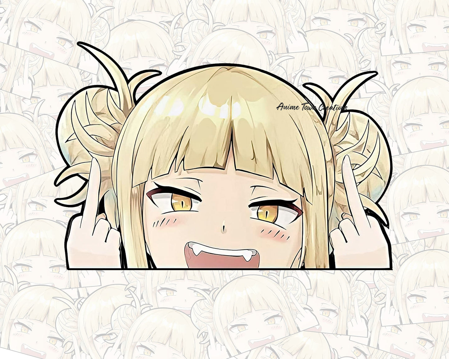 Anime Town Creations Sticker Himioka Toga Peeker 5" Accessories - Anime My Hero Academia Sticker