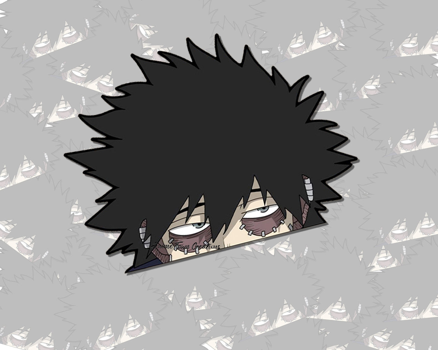 Anime Town Creations Sticker My Hero Academia Dabi Peeker 5" Accessories - Anime My Hero Academia Sticker
