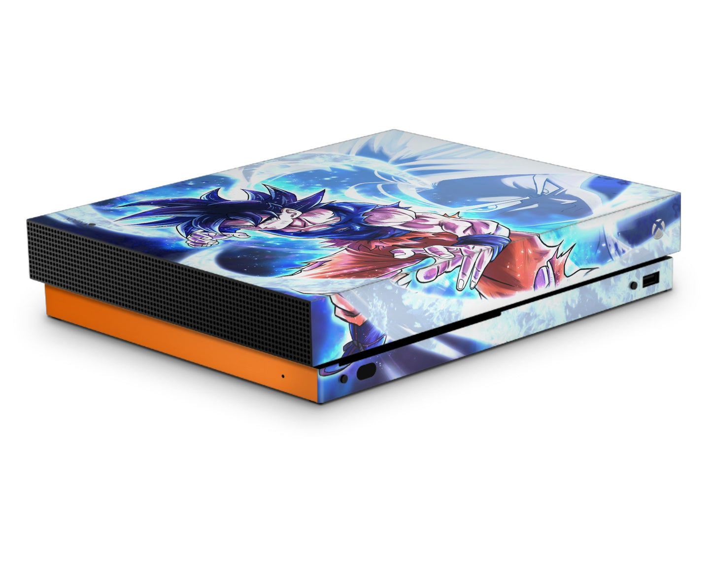 Anime Town Creations Xbox One Dragon Ball Z Goku Blue Xbox One S Skins - Anime Dragon Ball Xbox One Skin