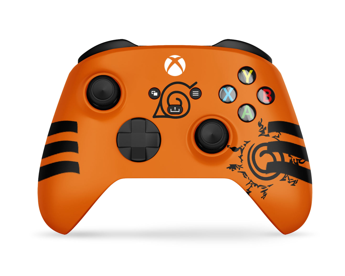 Anime Town Creations Xbox Series X Naruto Orange Minimalist Xbox Series X Skins - Anime Naruto & S Skin