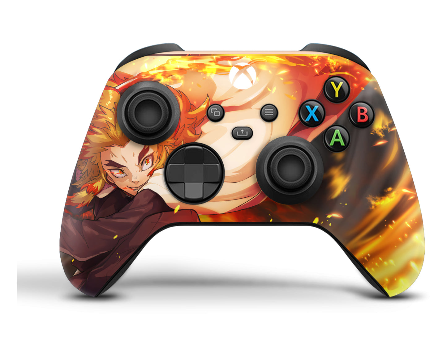 Demon Slayer Rengoku Xbox Series Controller Skin