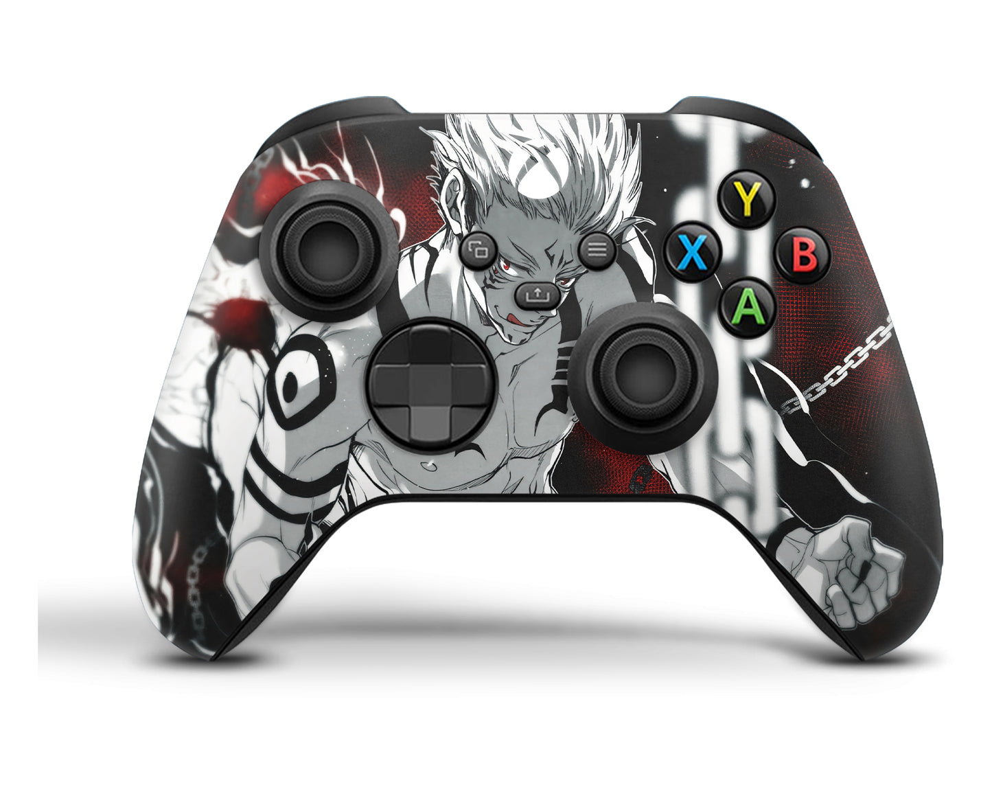 Jujutsu Kaisen Sukuna Chains Xbox Series Controller Skin