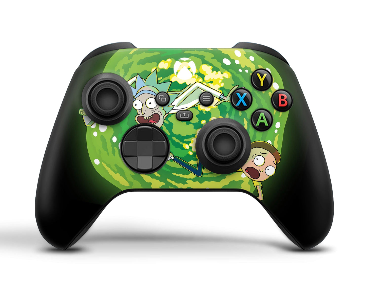 Anime Town Creations Xbox Series X Rick and Morty Portal Xbox Series X Skins - Anime Rick and Morty Xbox Series X & S Skin