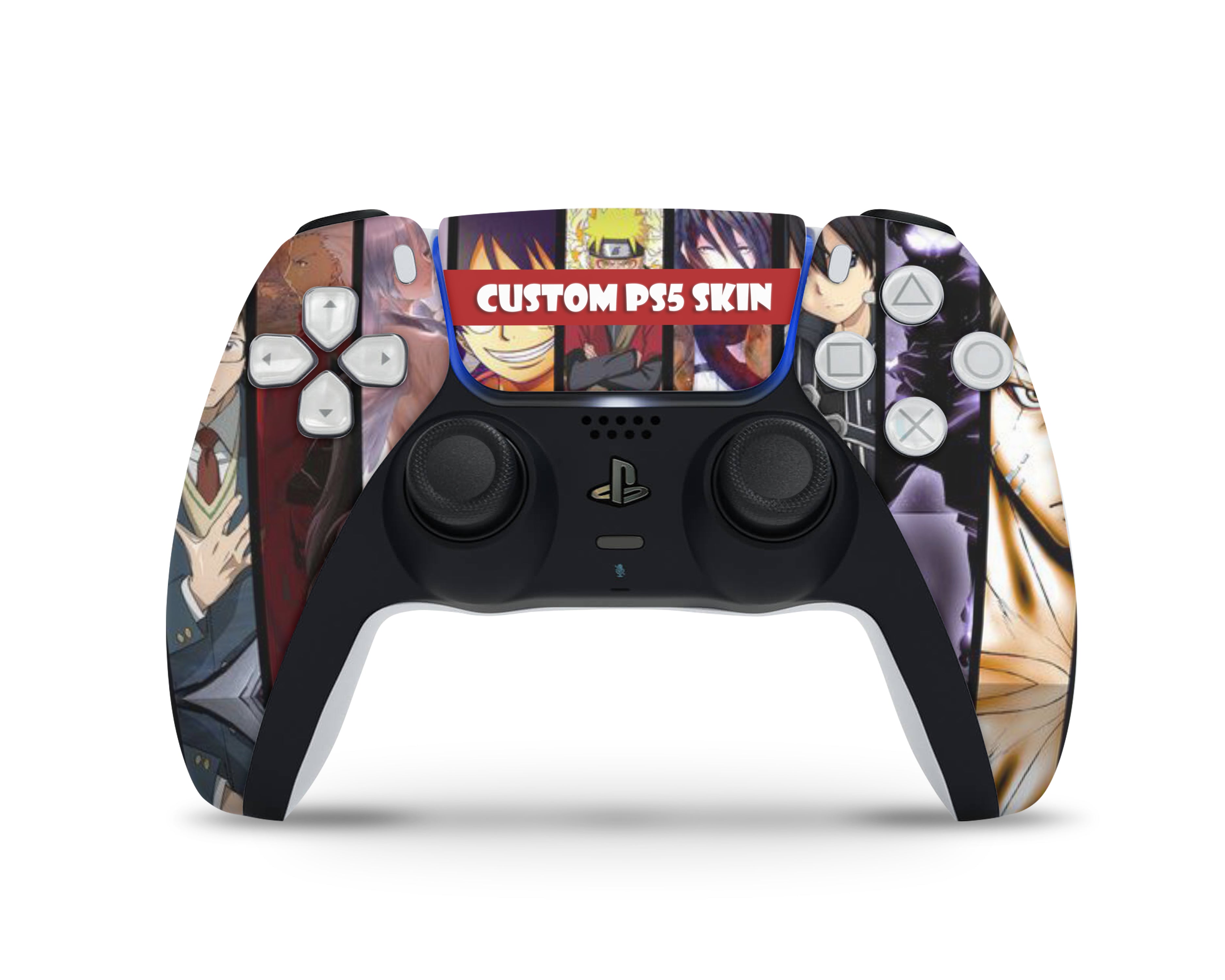 Create Your Own PS5 Controller PS5 Controller Skin – Anime Town