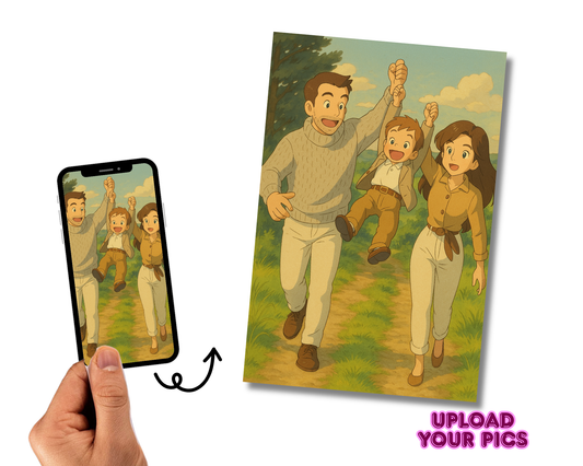 Custom S. Ghibli Style Poster - Transform Your Photo into Art