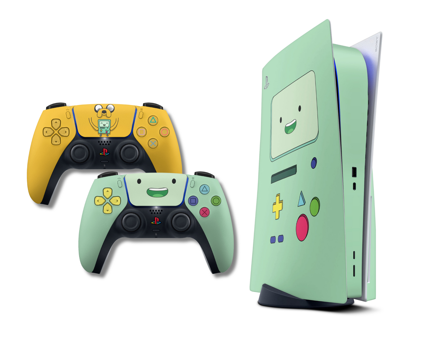 Adventure Time Jake and Beemo Limited Edition PS5 Bundle Skin Set
