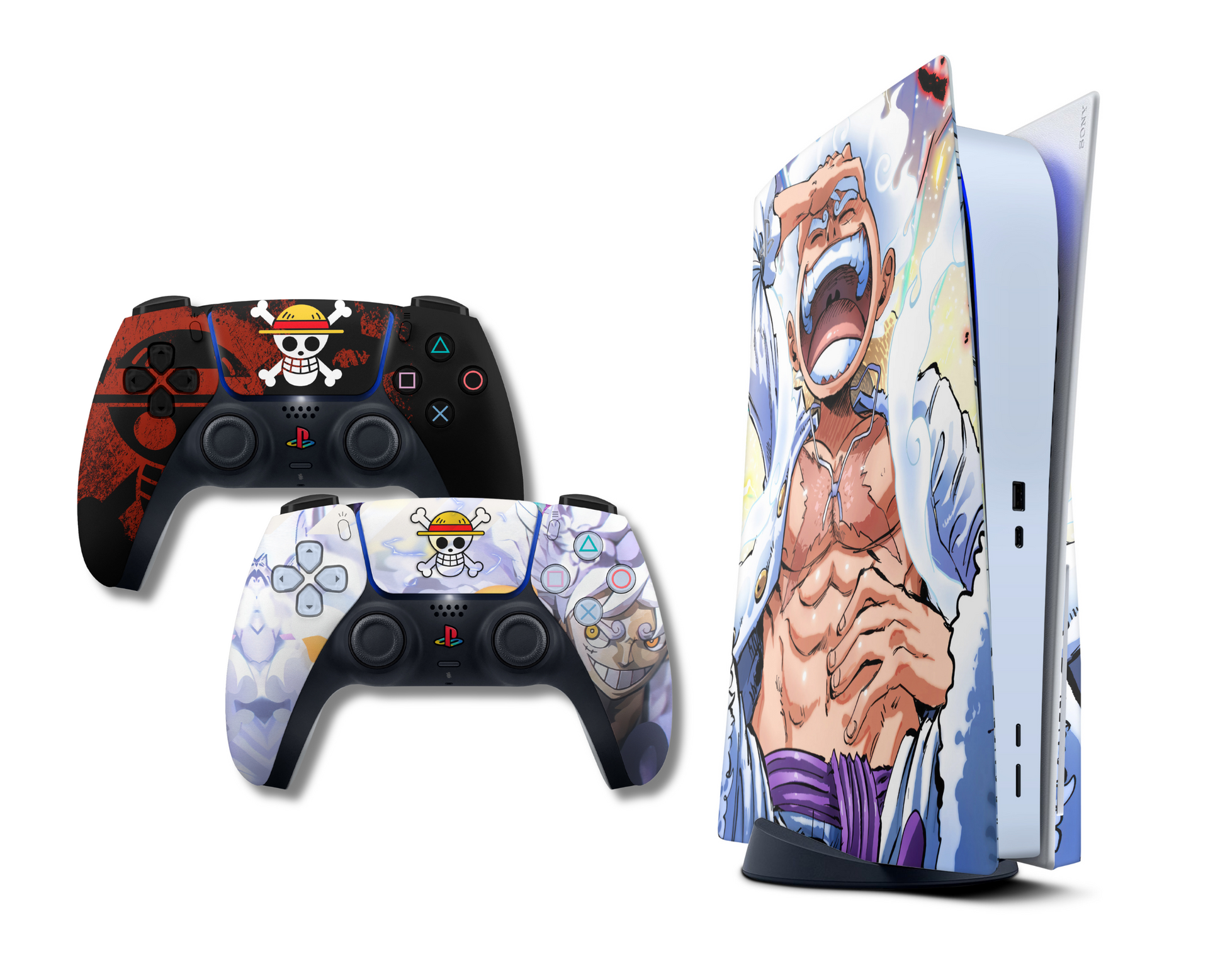 Autocollant Manga Hero Edition Standard / Digital - Skin Sticker Decal  Cover Playstation 5 Console et 2 manettes