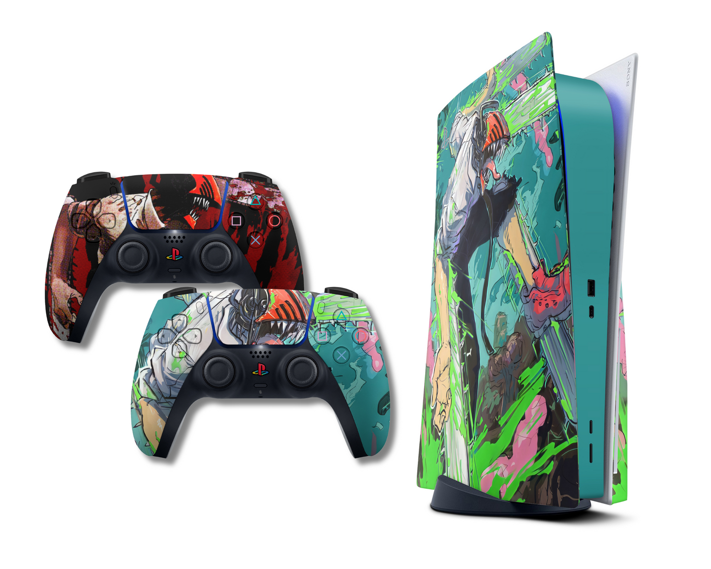 Chainsaw Man Denji Limited Edition PS5 Bundle Skin Set