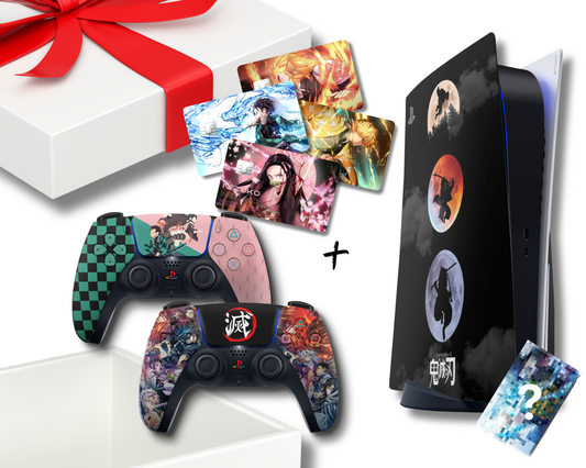 Demon Slayer PS5 & Credit Card Bundle Skin Set