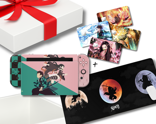Demon Slayer Ultimate Nintendo Switch Bundle Skin Set