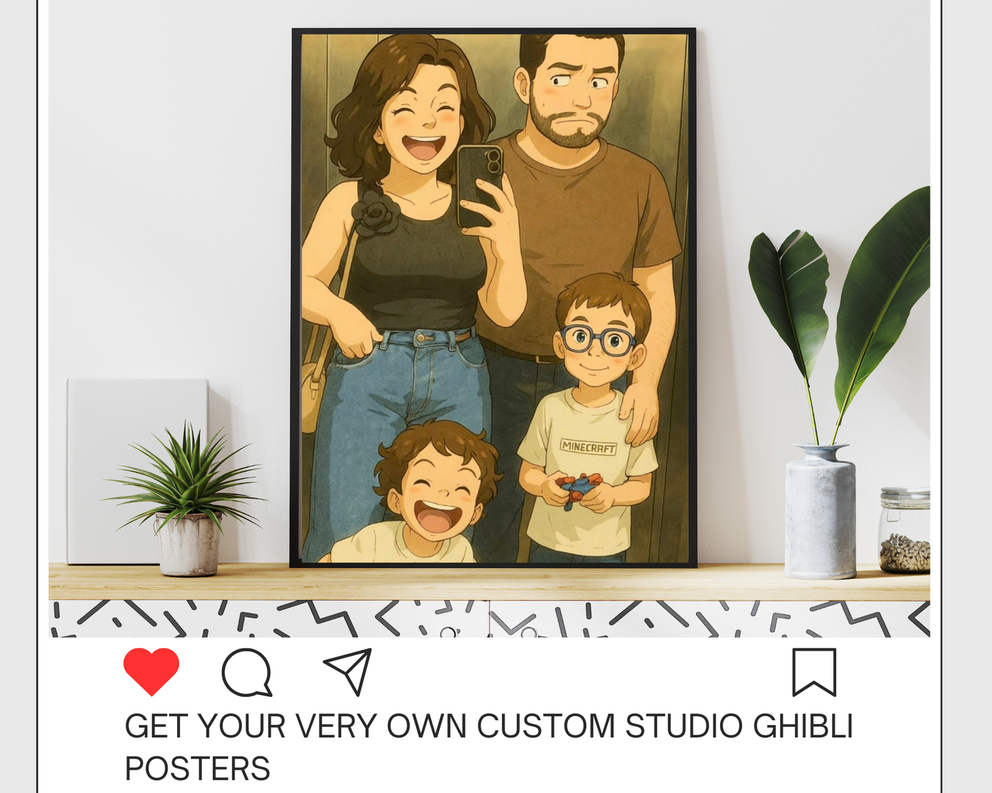 Custom S. Ghibli Style Poster - Transform Your Photo into Art