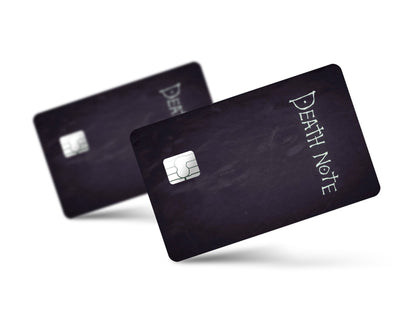Death Note Notebook Credit Card Skin