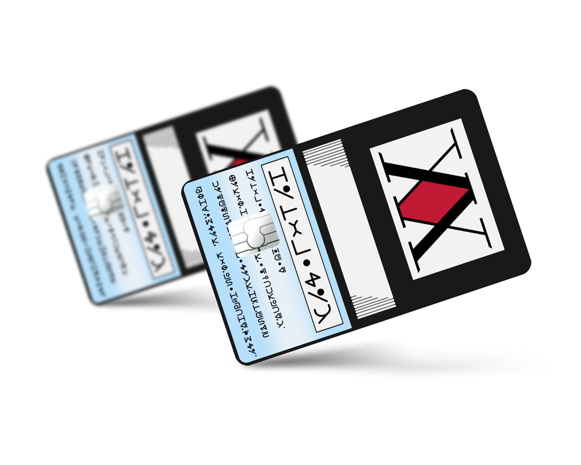 Anime Town Creations Credit Card Hunter x Hunter Licence Card Full Skins - Anime Hunter x Hunter Credit Card Skin