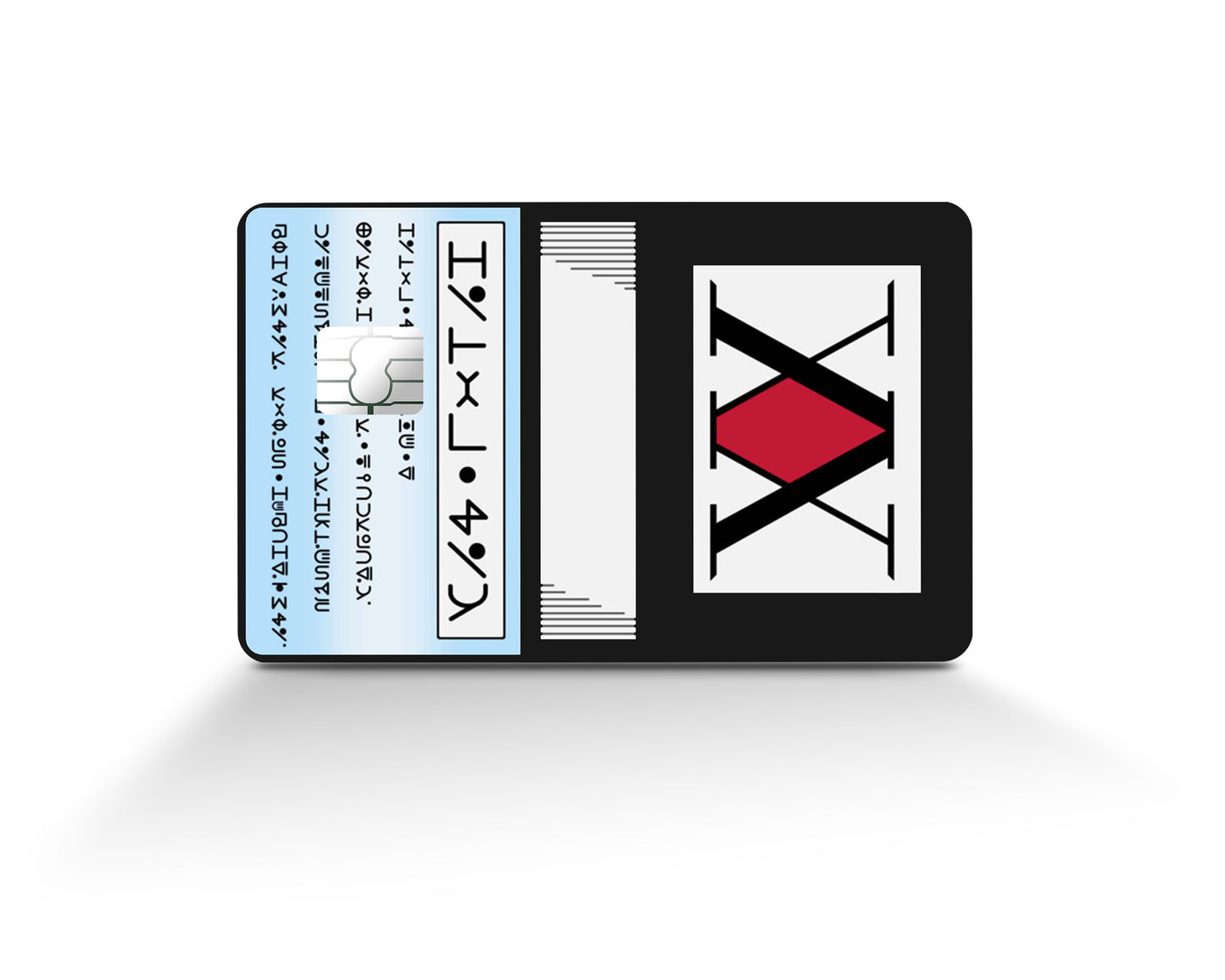 Anime Town Creations Credit Card Hunter x Hunter Licence Card Full Skins - Anime Hunter x Hunter Credit Card Skin