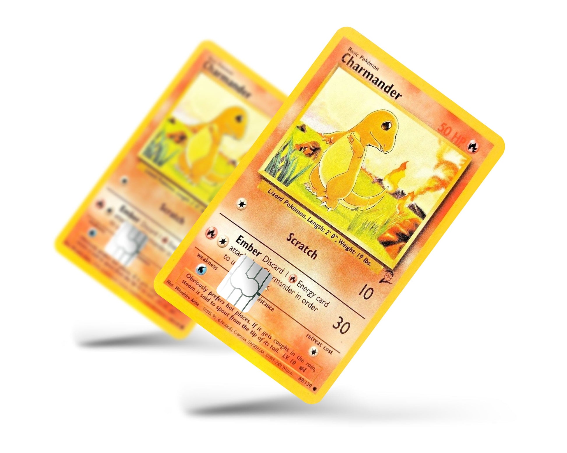 Charmander Pokemon Card Credit Card Skin Anime Town Creations Charmander Pokemon Card Credit Card Skin Anime Town Creations