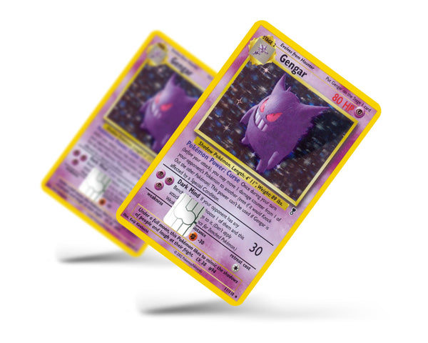 Gengar Pokemon Card Credit Card Skin – Anime Town Creations
