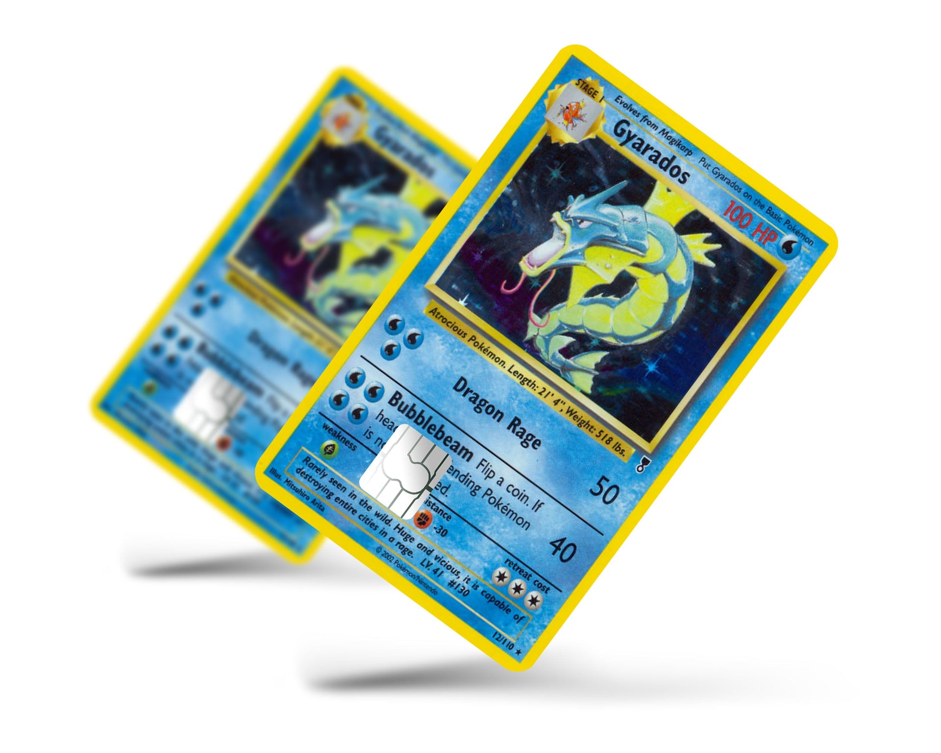 gyrados pokemon card Gyarados Credit Card Skin – Anime Town Creations Stage 1 Pokemon NO.:143881712 Rules Text: Exile, Type: Shadowless Holo