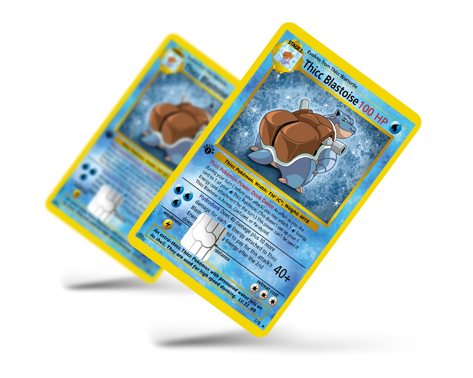 Thicc Blaistoise Pokemon Card Credit Card Credit Card Skin Anime Town Creations Thicc Blaistoise Pokemon Card Credit Card Credit Card Skin Anime Town Creations