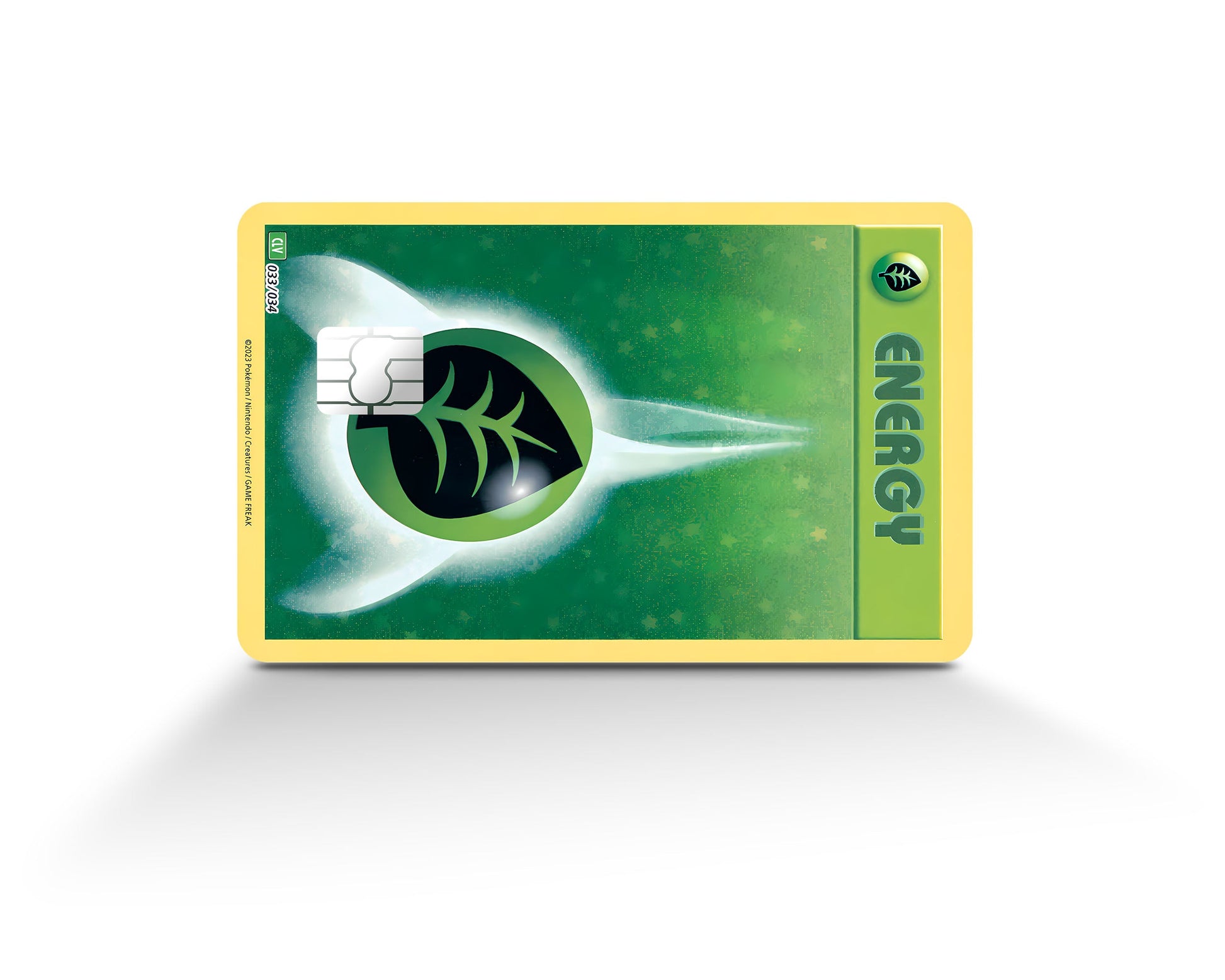 Grass Energy Pokemon Card Credit Card Credit Card Skin Anime Town Creations Grass Energy Pokemon Card Credit Card Credit Card Skin Anime Town Creations