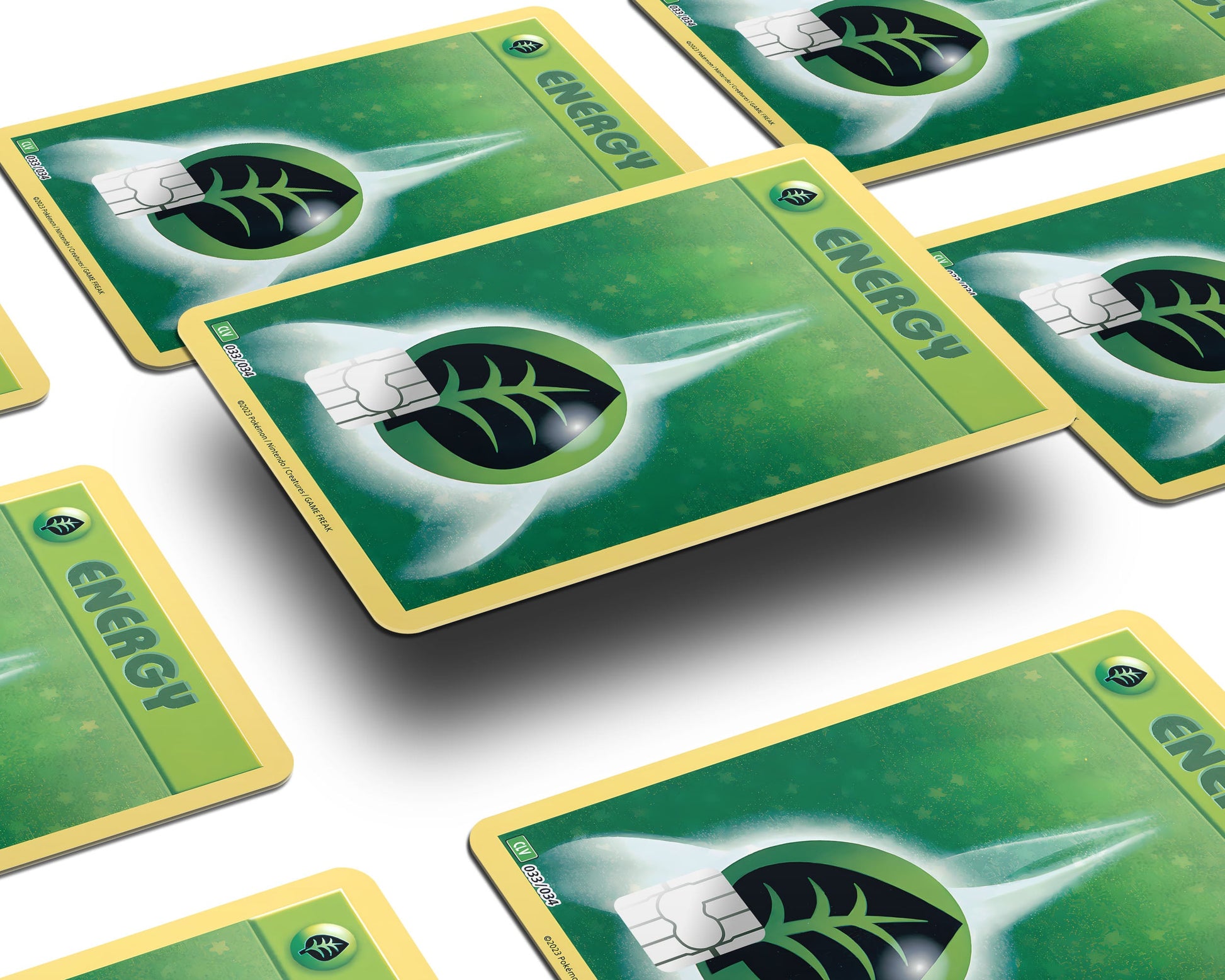 Grass Energy Pokemon Card Credit Card Credit Card Skin Anime Town Creations Grass Energy Pokemon Card Credit Card Credit Card Skin Anime Town Creations