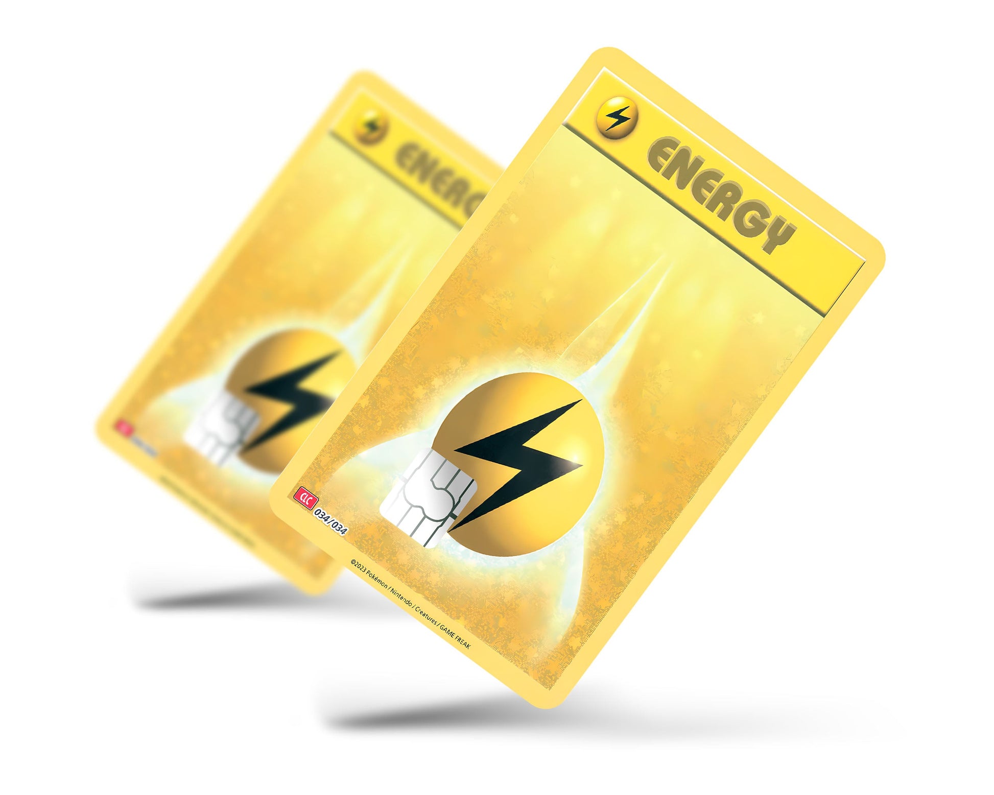 pokemon lightning energy card Lightning Energy Pokemon Card Credit Card Credit Card Skin – Anime Town Creations
