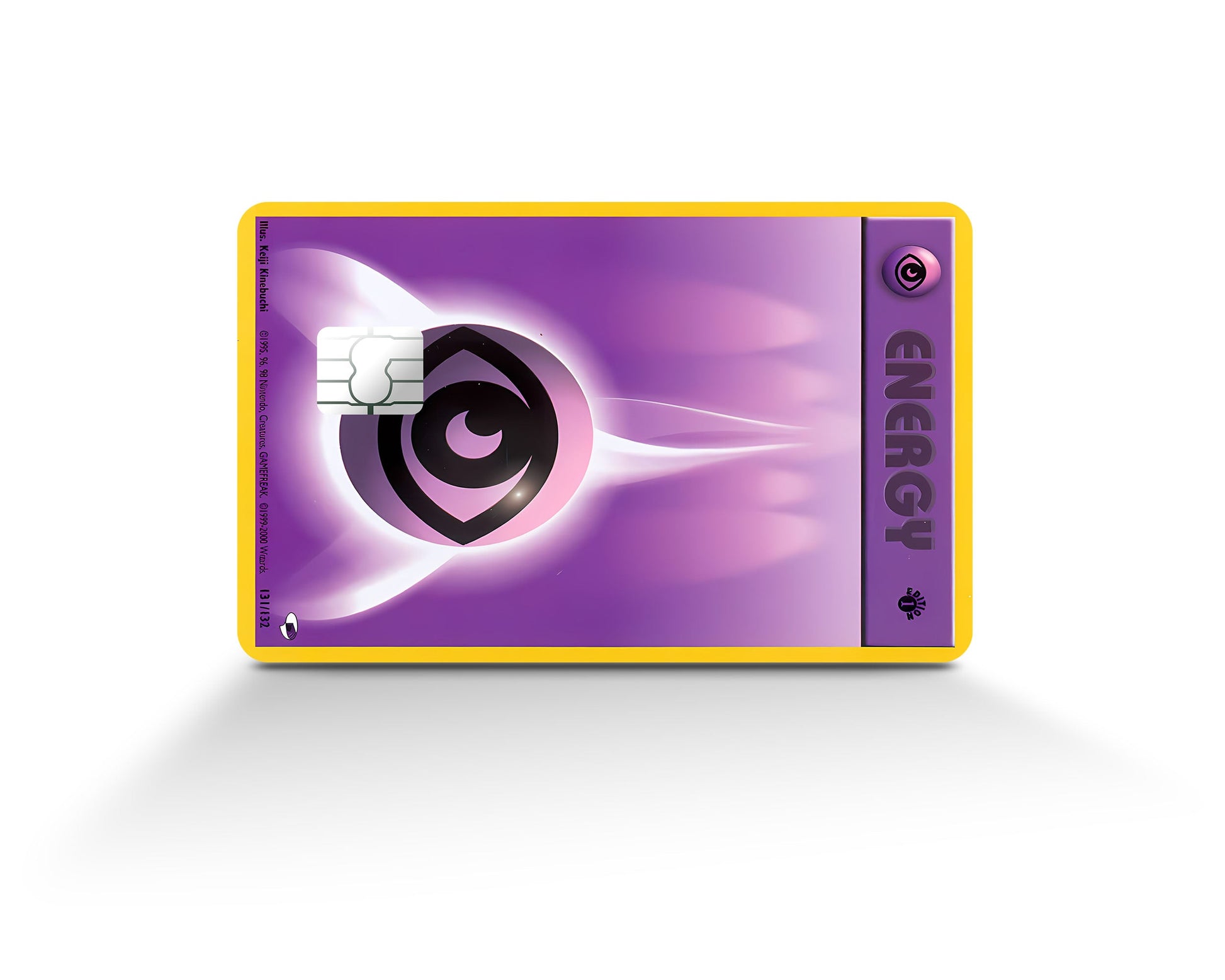 pokemon psychic energy card Psychic Energy Pokemon Card Credit Card Credit Card Skin – Anime Town Creations