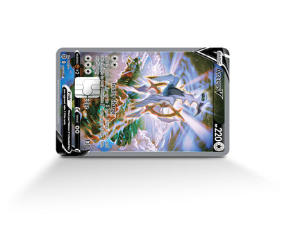Anime Town Creations Credit Card Arceus V Pokemon Card Full Skins - Anime Pokemon Credit Card Skin