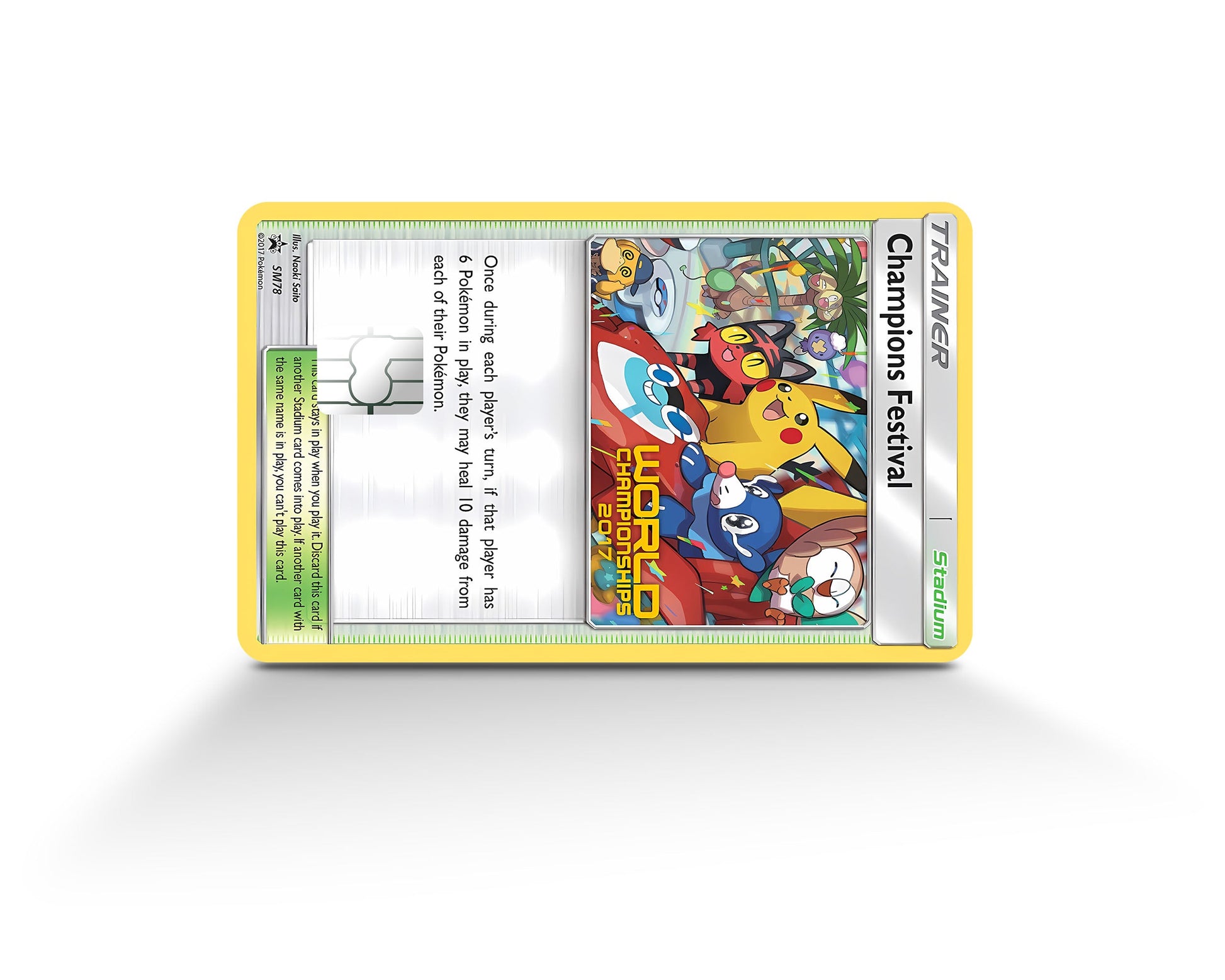 champions festival pokemon card Champions Festival Pokemon Card Credit Card Credit Card Skin – Anime Town Creations