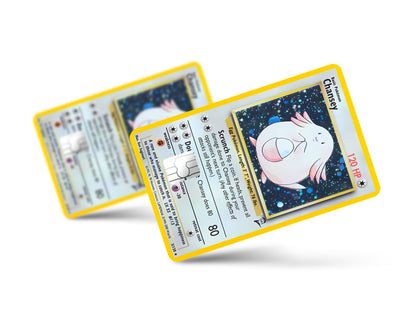 Anime Town Creations Credit Card Chansey Pokemon Card Full Skins - Anime Pokemon Credit Card Skin