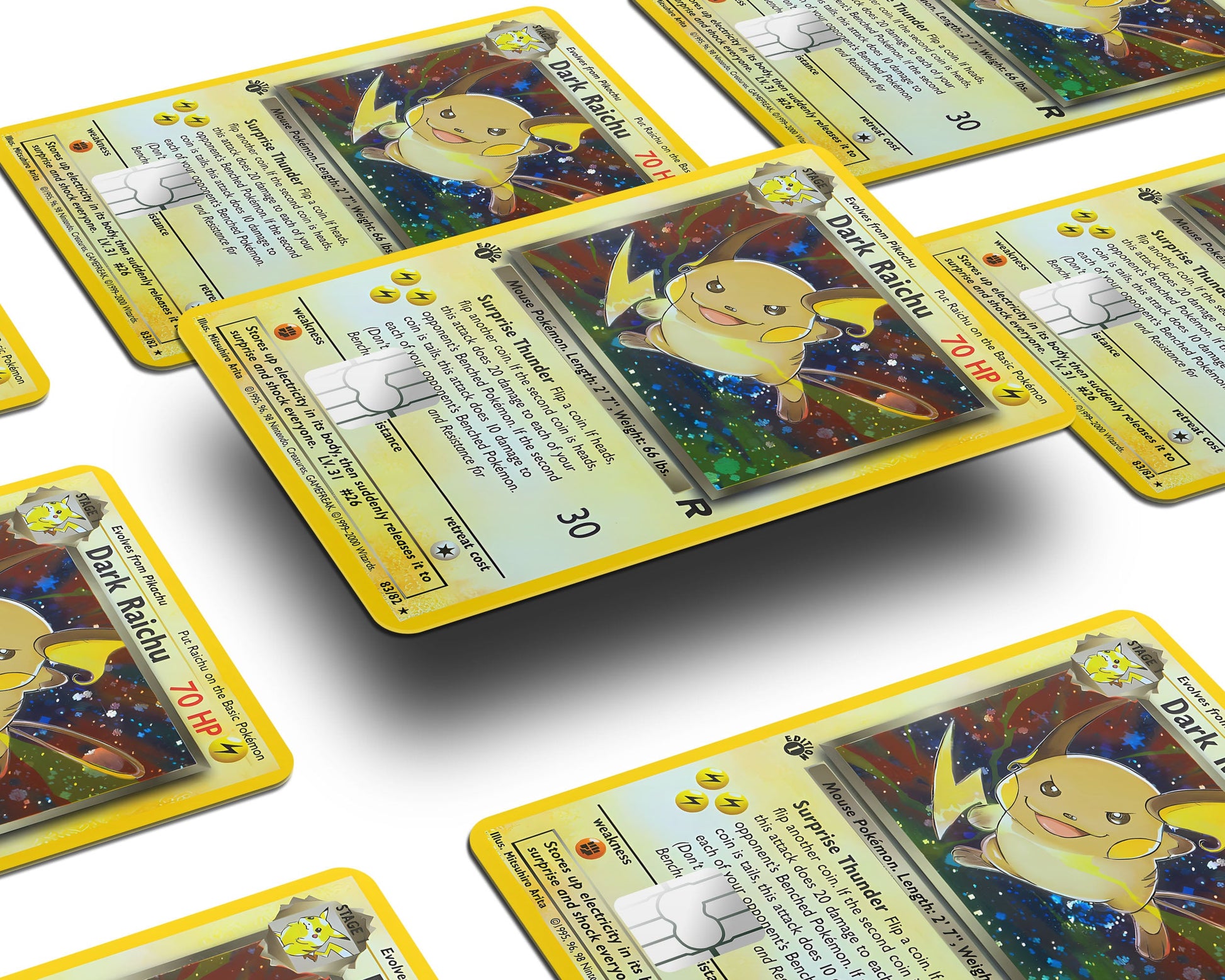 pokemon card dark raichu Dark Raichu (7/110) - Legendary Collection Holofoil