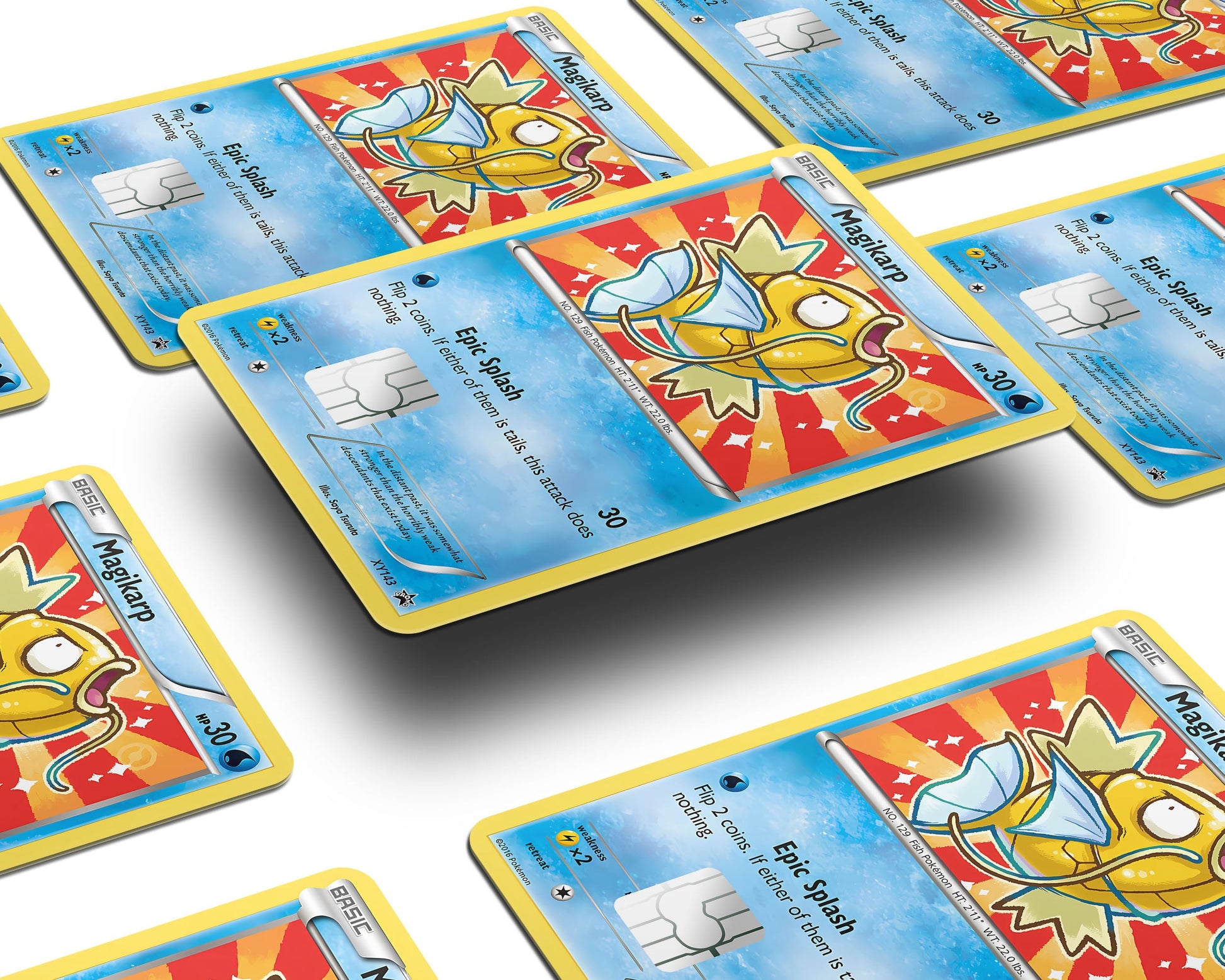 golden magikarp pokemon card Gold & Red Magikarp
