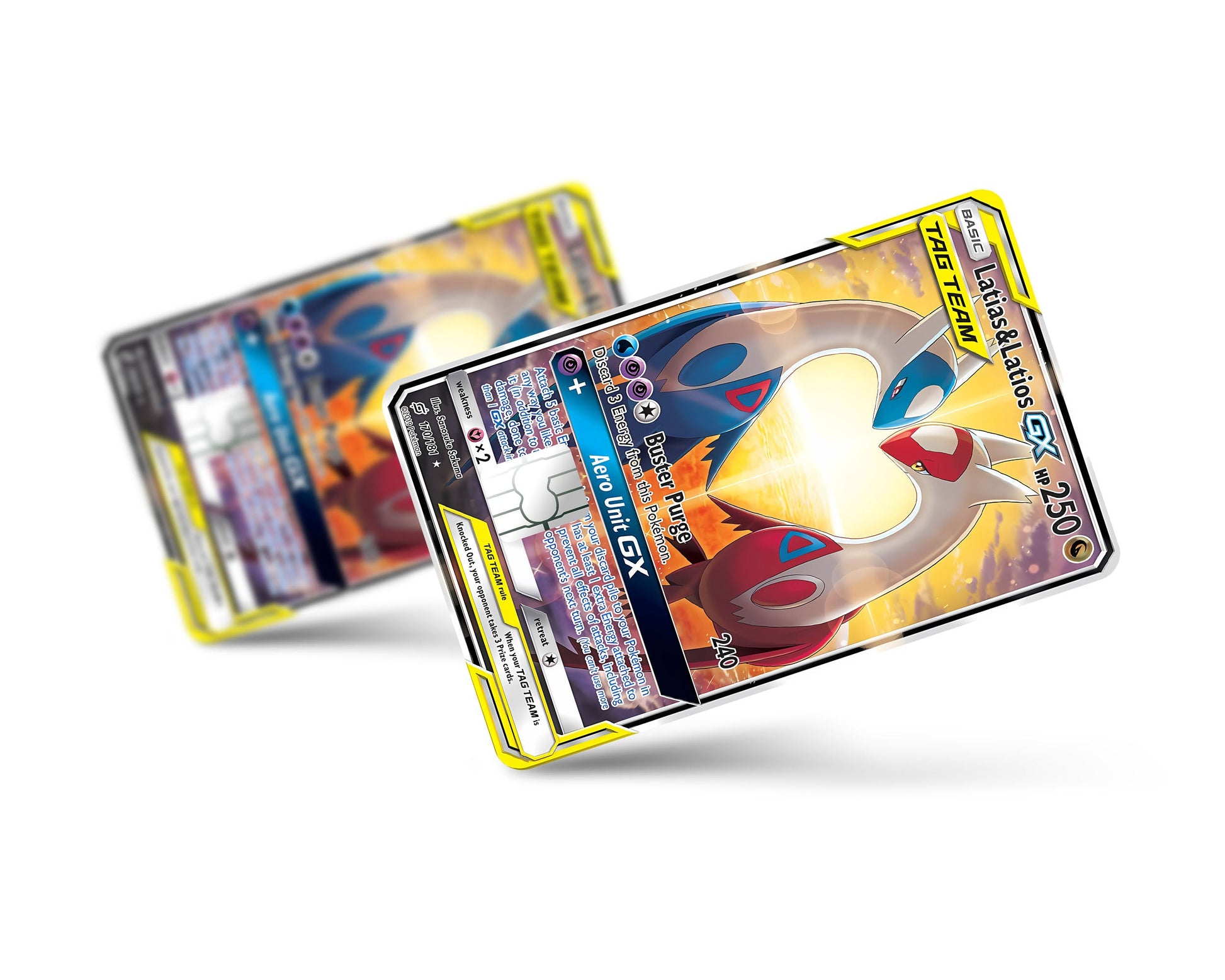 Latias & Latios Pokemon Card Credit Card Credit Card Skin Anime Town Creations Latias & Latios Pokemon Card Credit Card Credit Card Skin Anime Town Creations