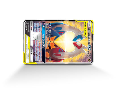 Anime Town Creations Credit Card Latias & Latios Pokemon Card Full Skins - Anime Pokemon Credit Card Skin