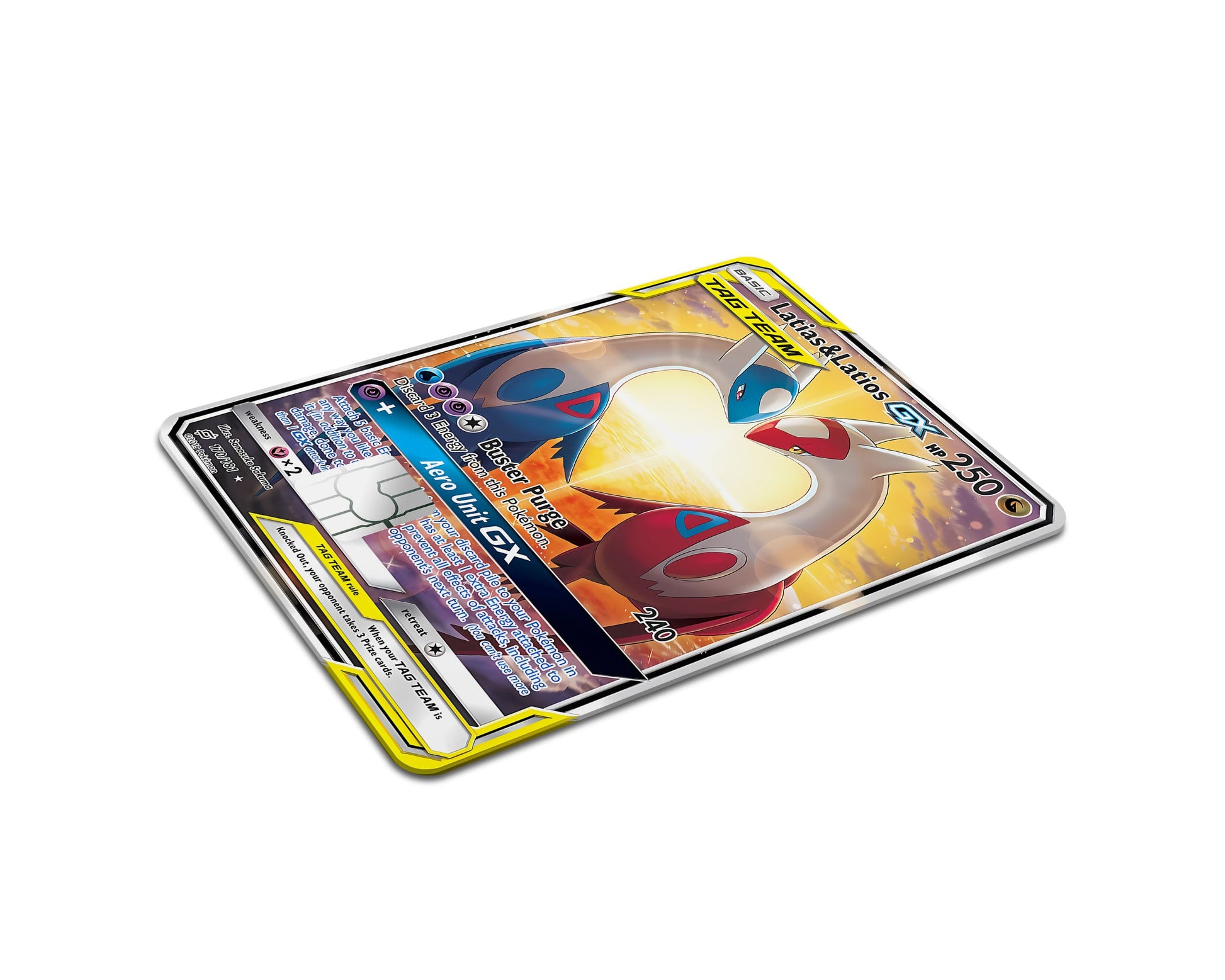 Anime Town Creations Credit Card Latias & Latios Pokemon Card Full Skins - Anime Pokemon Credit Card Skin