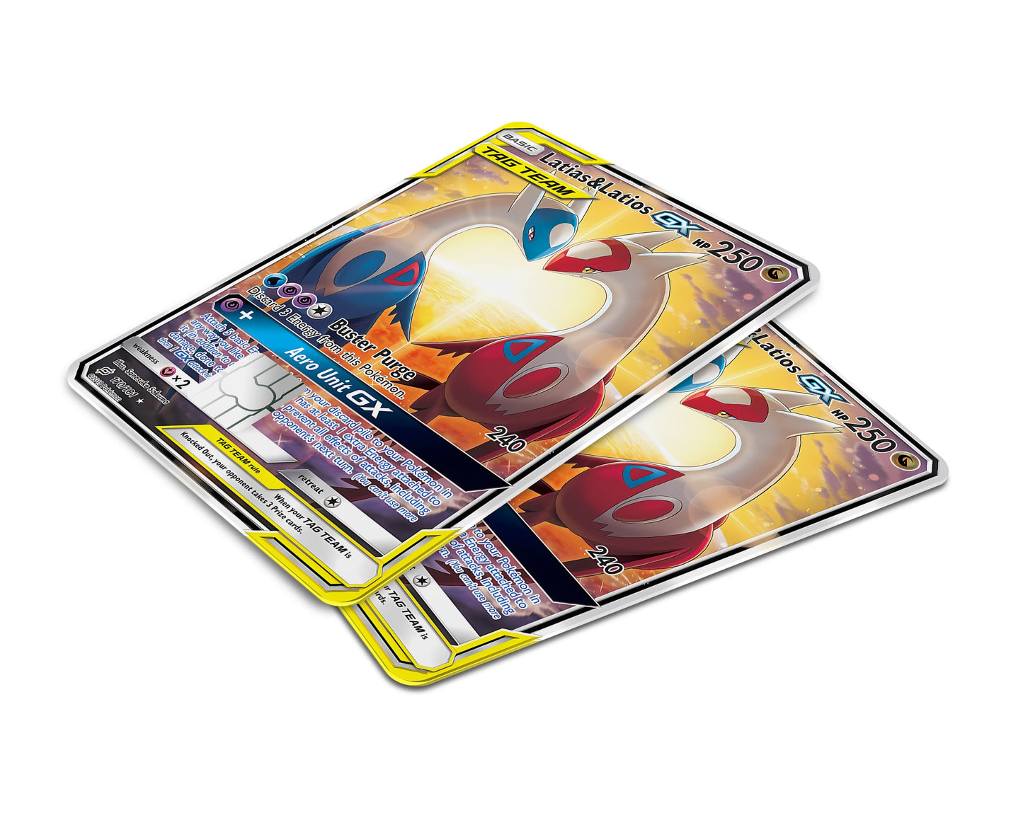 Anime Town Creations Credit Card Latias & Latios Pokemon Card Window Skins - Anime Pokemon Credit Card Skin