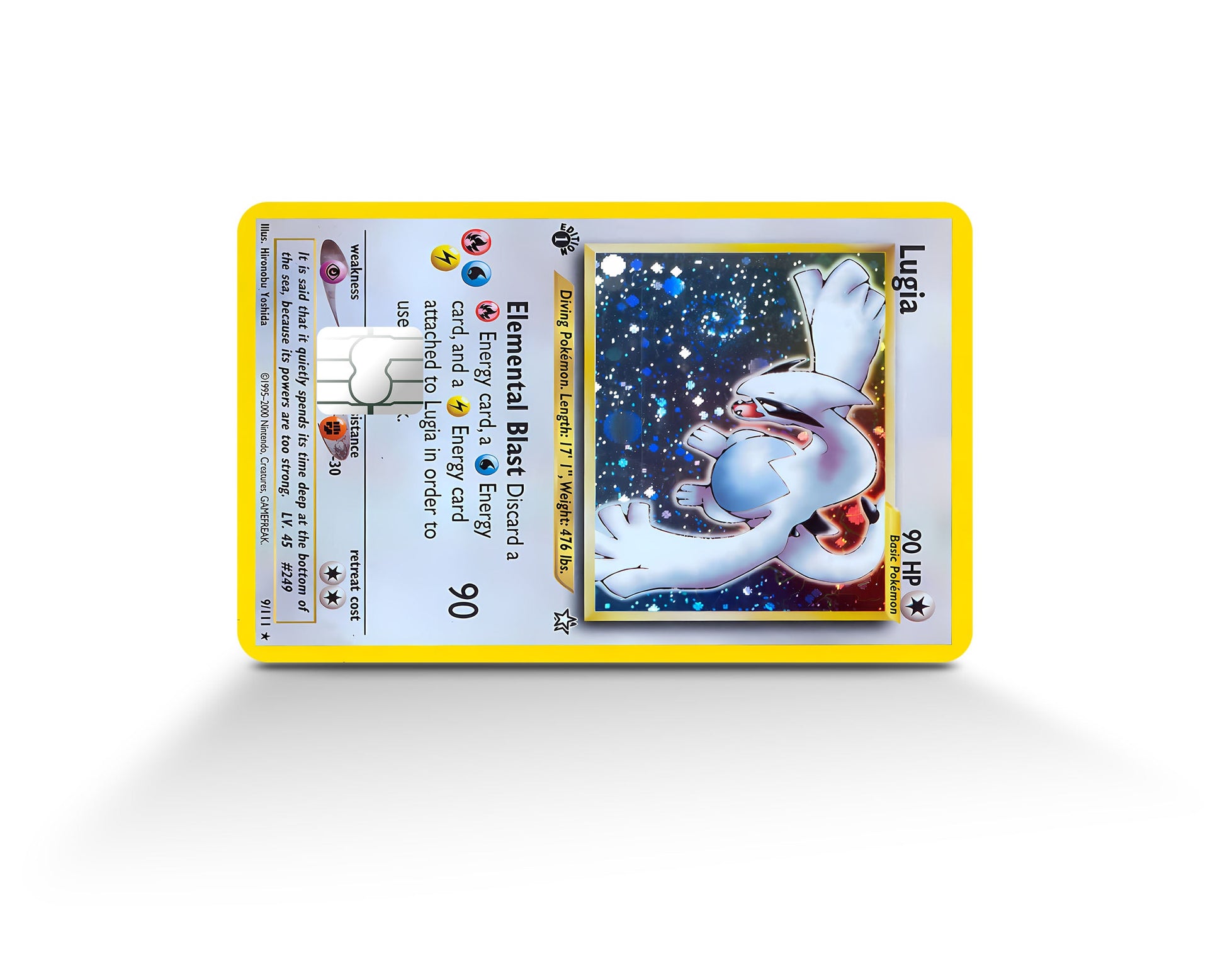Lugia Pokemon Card Credit Card Credit Card Skin Anime Town Creations Lugia Pokemon Card Credit Card Credit Card Skin Anime Town Creations