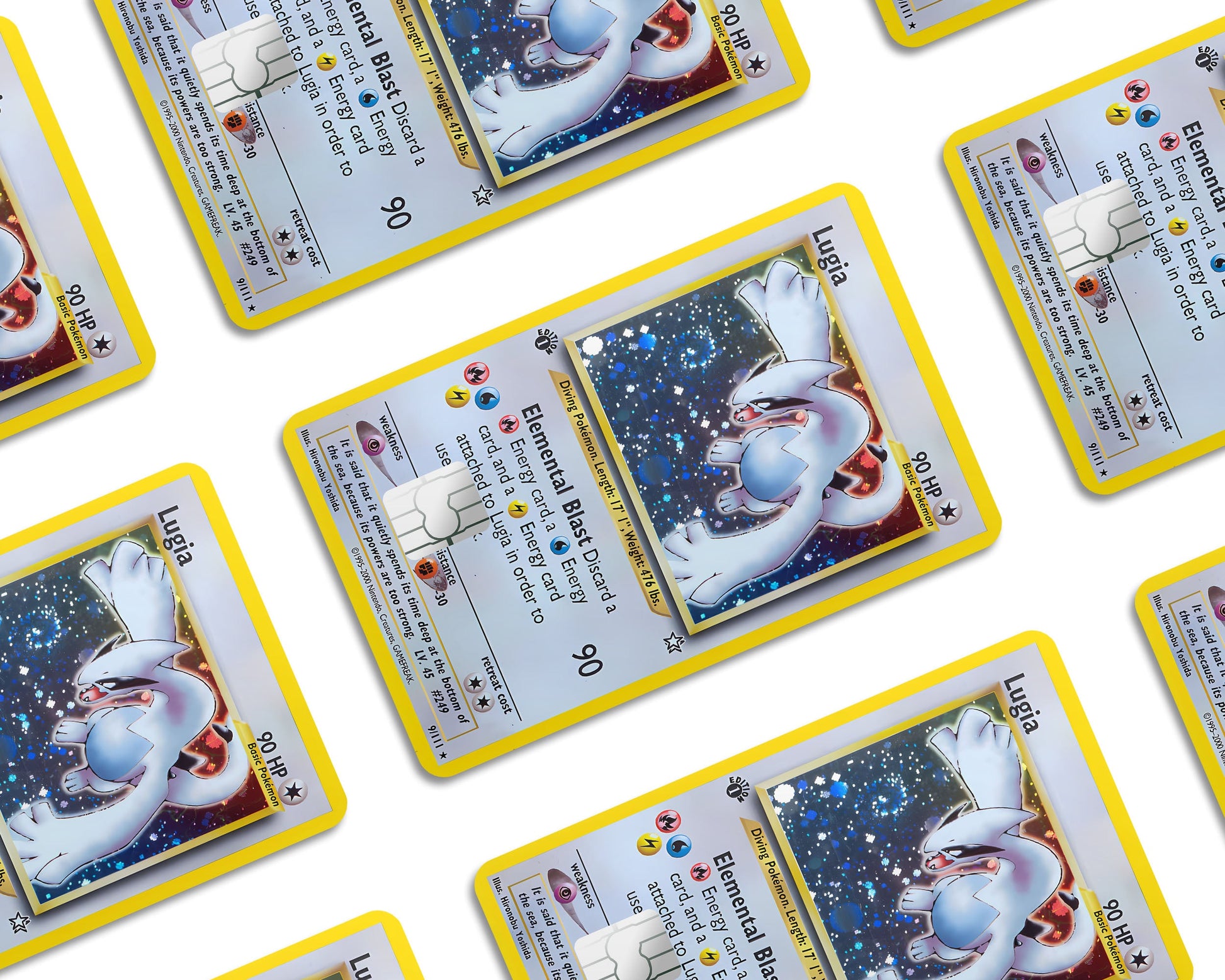 Lugia Pokemon Card Credit Card Credit Card Skin Anime Town Creations Lugia Pokemon Card Credit Card Credit Card Skin Anime Town Creations