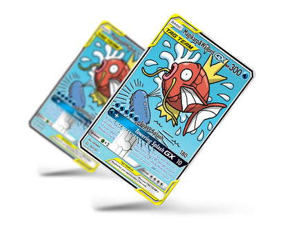 Magikarp & Wailord Pokemon Card Credit Card Credit Card Skin Anime Town Creations Magikarp & Wailord Pokemon Card Credit Card Credit Card Skin Anime Town Creations