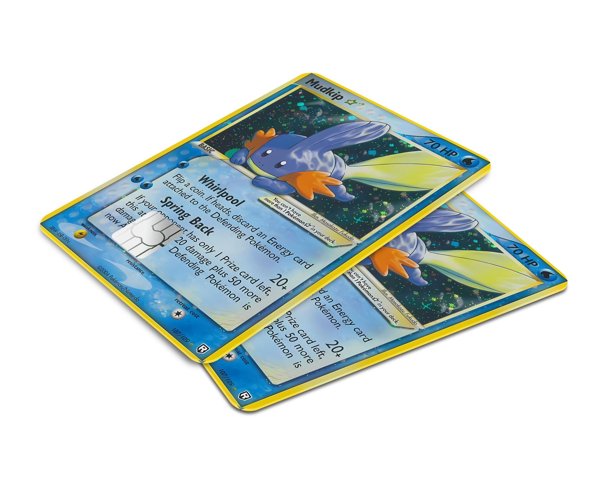Mudkip Pokemon Card Credit Card Credit Card Skin – Anime Town Creations
