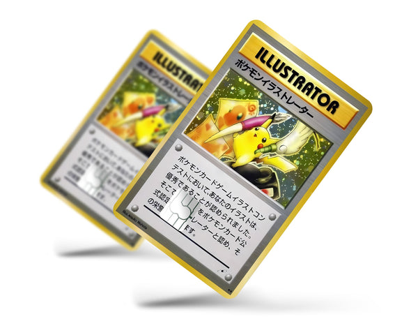 pokemon pikachu illustrator card price Credit Card Credit Card Skin – Anime Town Creations Where to buy Pokemon SPells Deck:Revival Trance