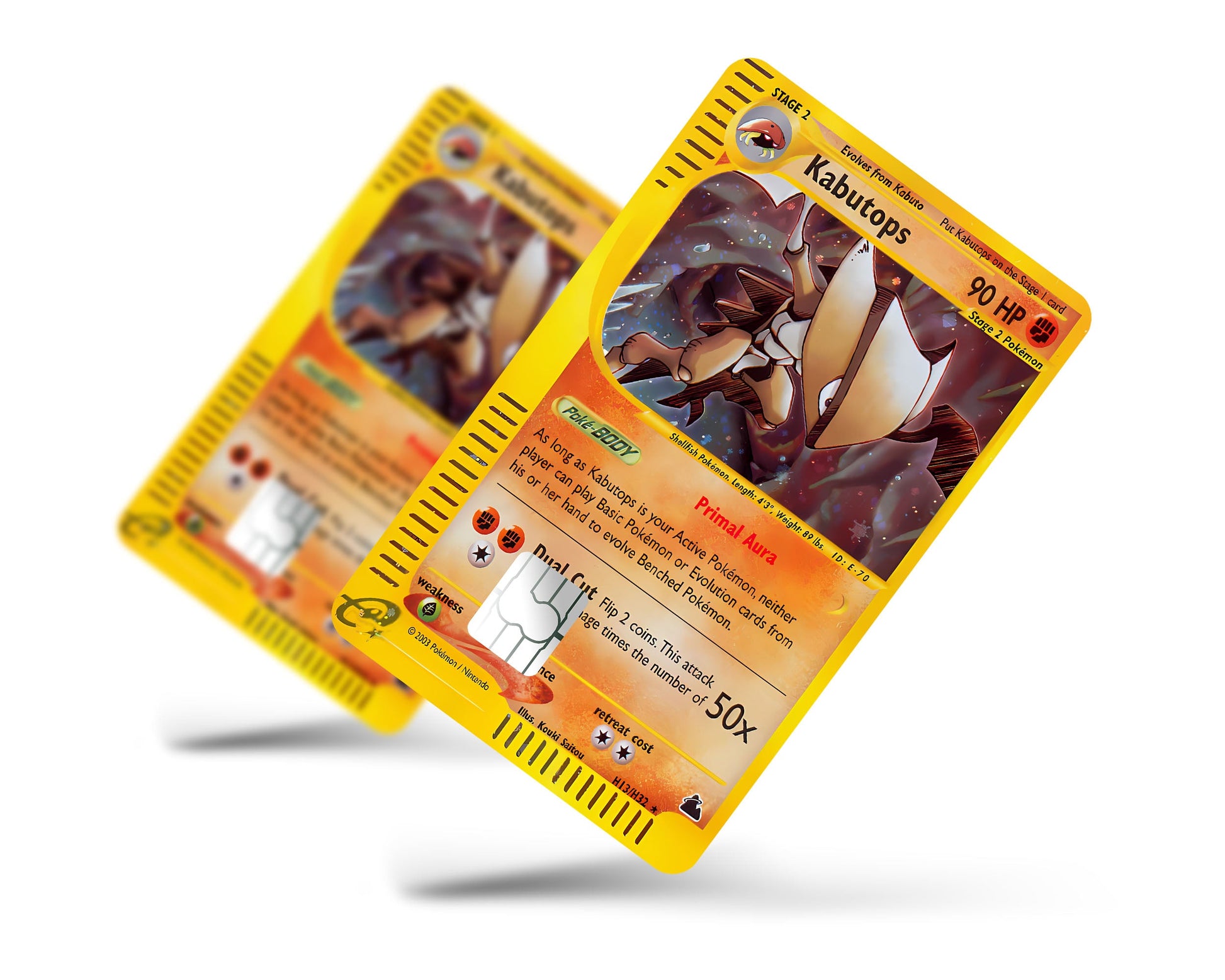 Rare Kabutops Pokemon Card Credit Card Credit Card Skin Anime Town Creations Rare Kabutops Pokemon Card Credit Card Credit Card Skin Anime Town Creations