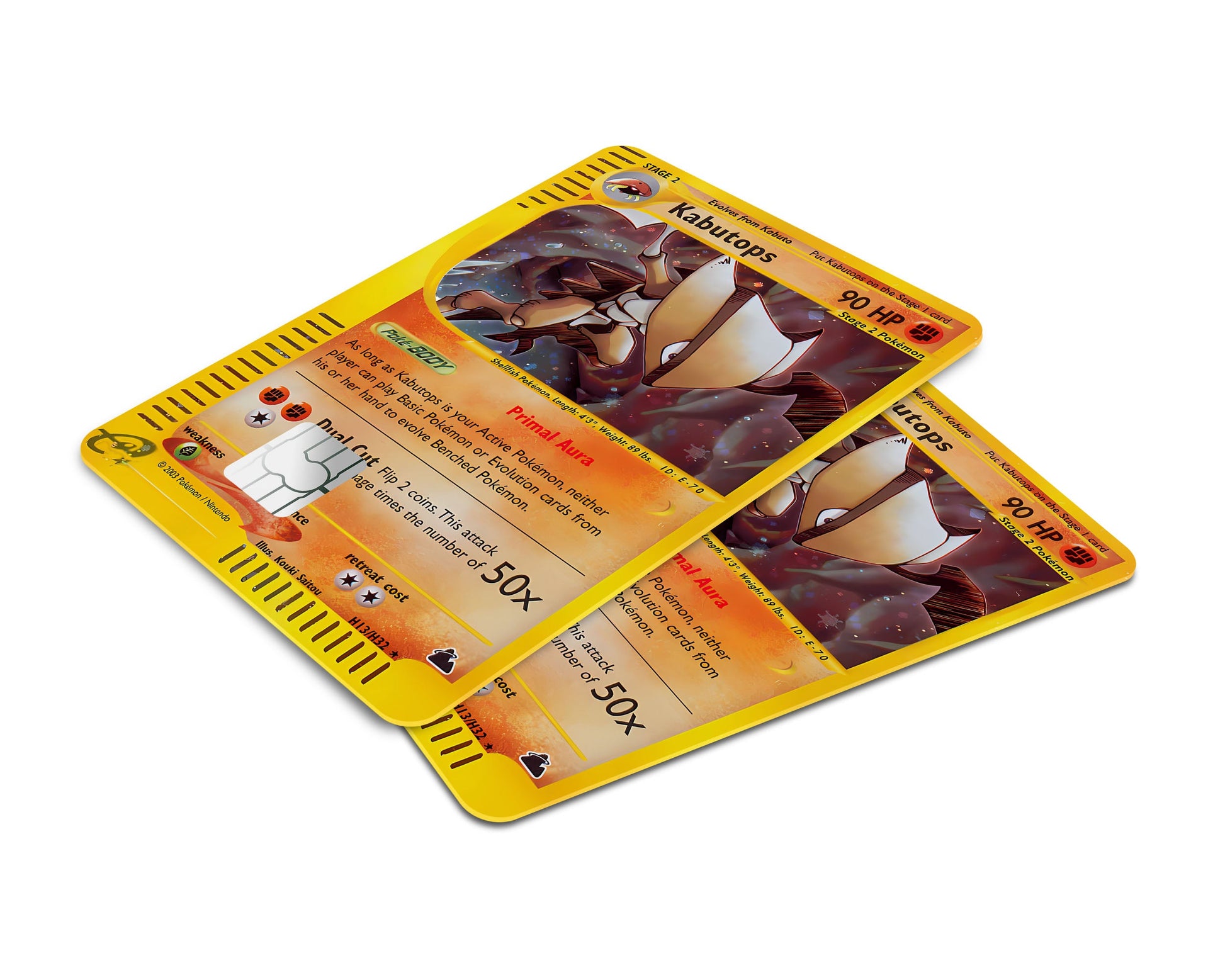 Rare Kabutops Pokemon Card Credit Card Credit Card Skin Anime Town Creations Rare Kabutops Pokemon Card Credit Card Credit Card Skin Anime Town Creations