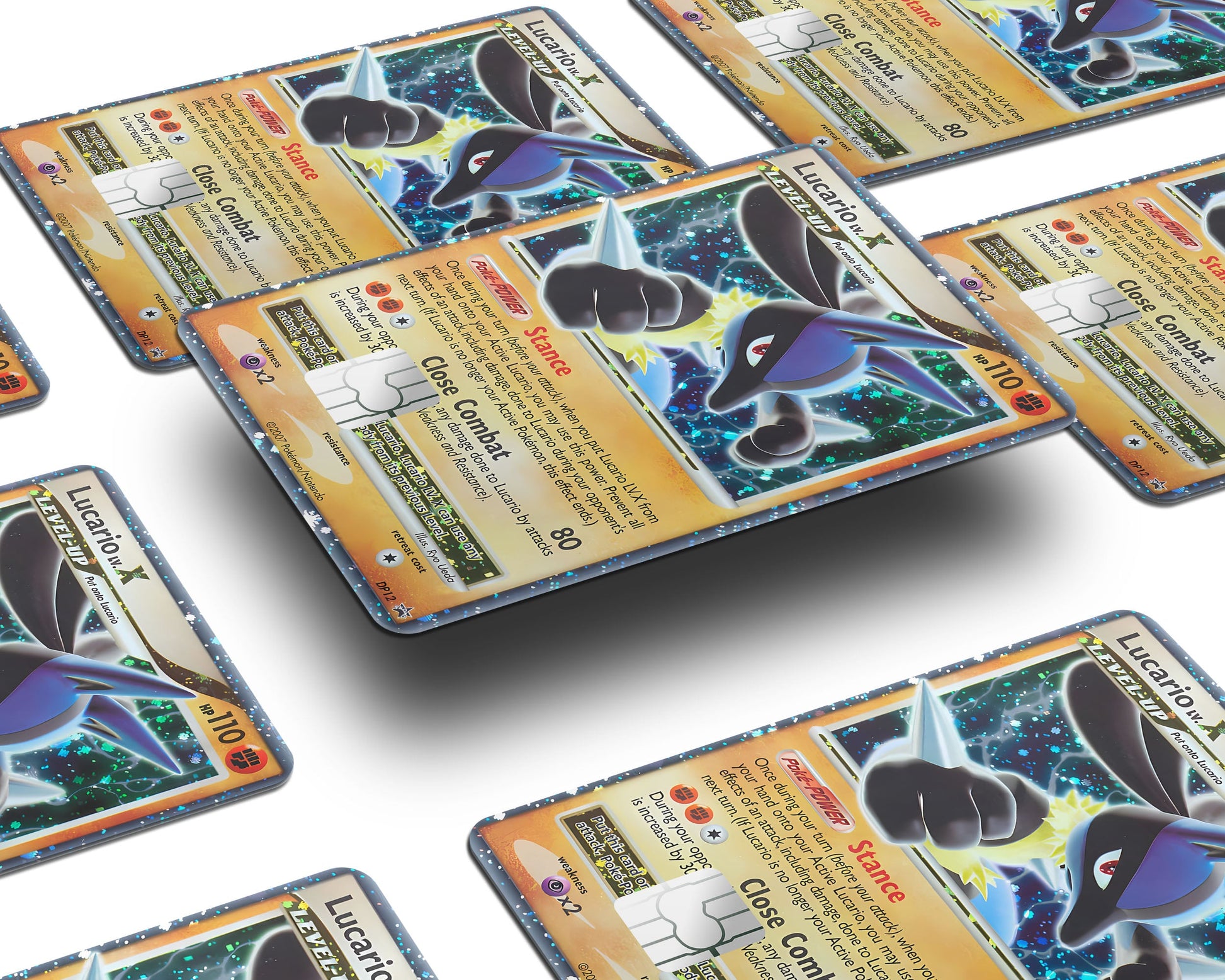 Rare Lucario Pokemon Card Credit Card Credit Card Skin Anime Town Creations Rare Lucario Pokemon Card Credit Card Credit Card Skin Anime Town Creations