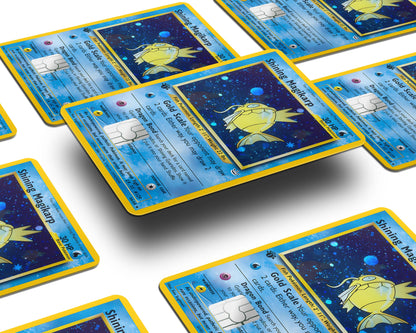 Anime Town Creations Credit Card Shining Magikarp Pokemon Card Window Skins - Anime Pokemon Credit Card Skin