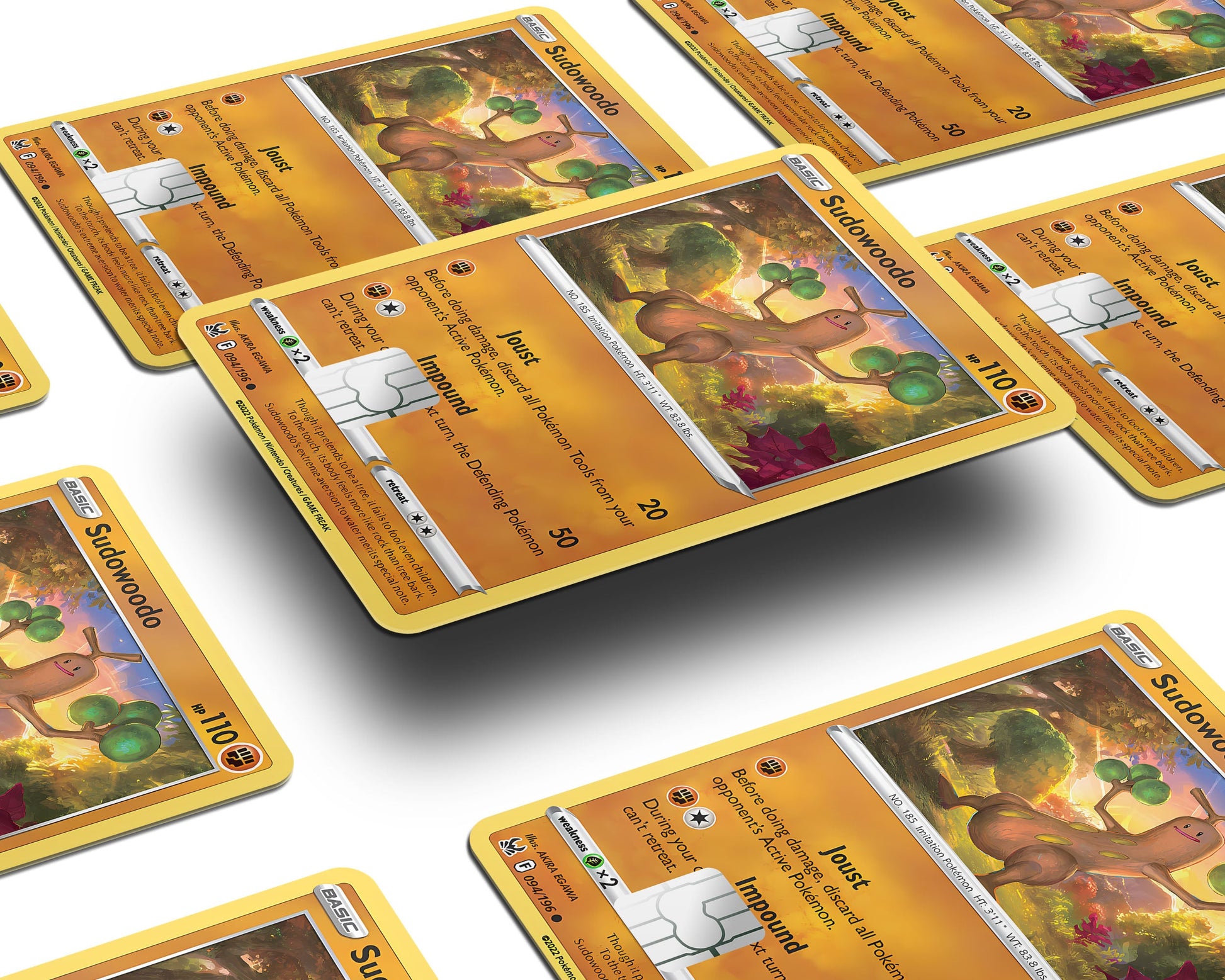 Sudowoodo Pokemon Card Credit Card Credit Card Skin – Anime Town Creations