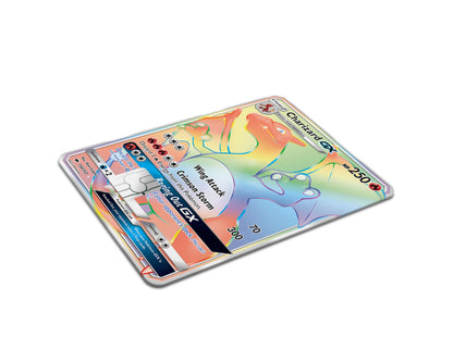 Rainbow Charizard Pokemon Card Credit Card Credit Card Skin – Anime Town Creations