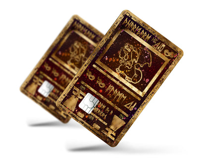 ancient charizard pokemon card Ancient Charizard Pokemon Card Credit Card Skin