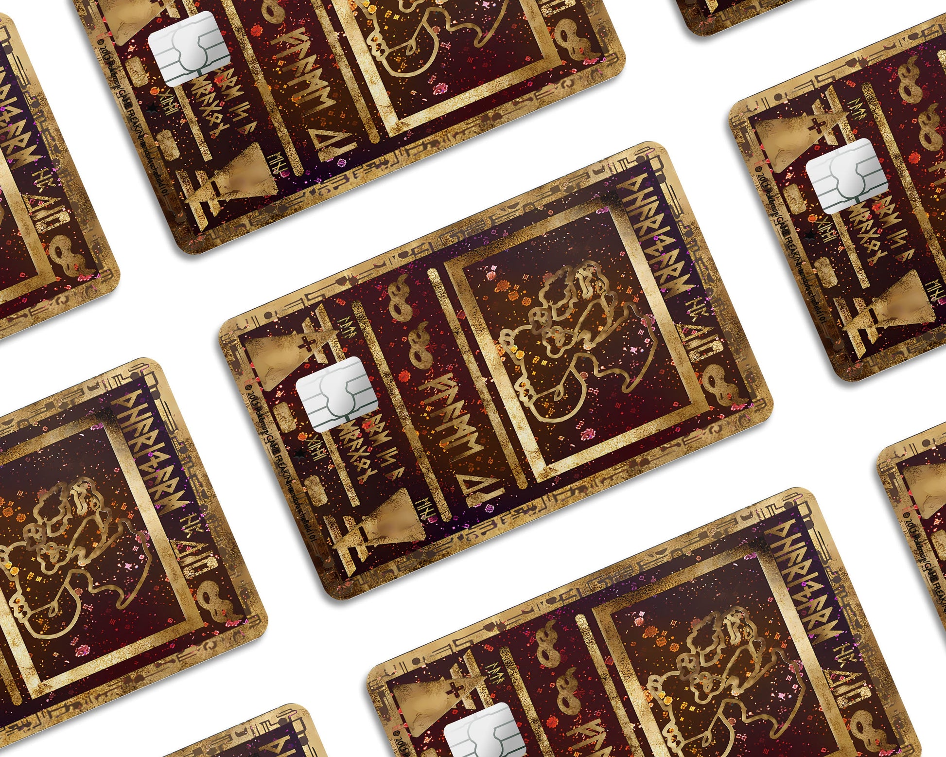 ancient charizard pokemon card Ancient Charizard Pokemon Card Credit Card Credit Card Skin – Anime Town Creations