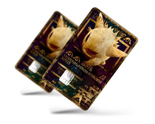 Anime Town Creations Credit Card Ancient Gengar Pokemon Card Full Skins - Anime Pokemon Credit Card Skin