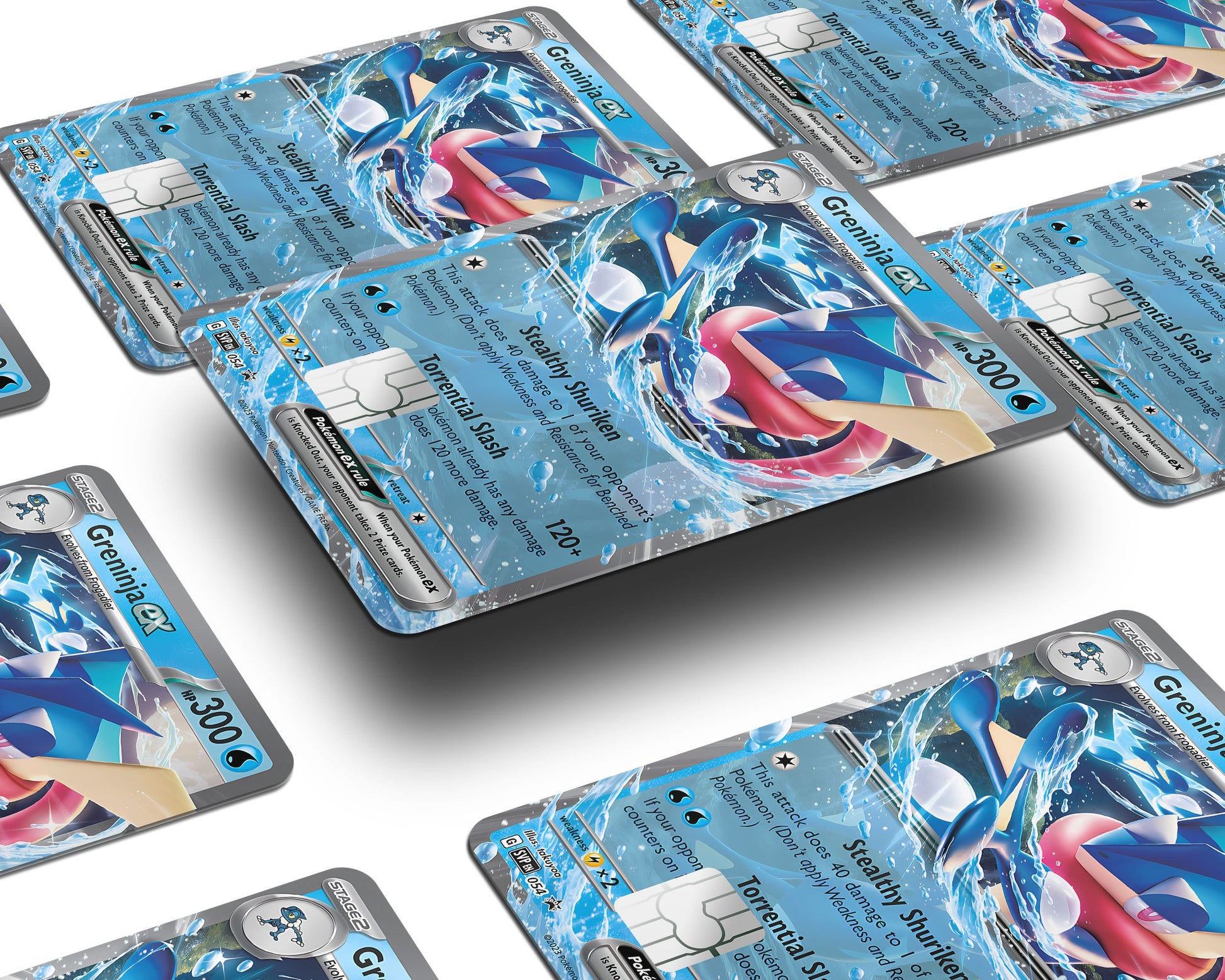 Greninja Pokemon Card Credit Card Credit Card Skin Anime Town Creations Greninja Pokemon Card Credit Card Credit Card Skin Anime Town Creations